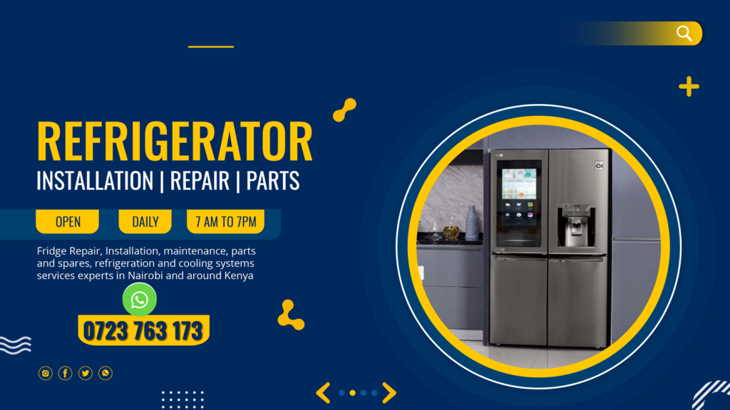 Excellent Fridge Repair in Nairobi, Kenya. Whether it’s a domestic fridge, commercial fridge, or specialized units like beer and wine chillers, we offer professional repairs using genuine parts and industry best practices. Count on us for quality service, and a commitment to restoring your fridge’s functionality instantly.
