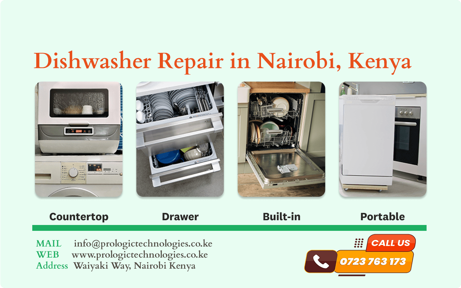 dishwasher repair in nairobi kenya